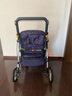 TacaoF日本特高步助行器老人助力行走器購物車手推車ST10帶輪輔助助行車 深紫色ST10(加大加寬) 曬單實(shí)拍圖