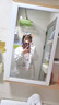 嬌茹妮 美式復(fù)古趣味貓咪圓領(lǐng)無帽衛(wèi)衣女2025小個(gè)學(xué)院風(fēng)銀狐絨加絨外套 白灰色（加絨款—銀狐絨450克） M (83—105斤） 曬單實(shí)拍圖