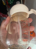 好孩子（gb）吸管奶瓶 大寶寶一歲以上3-6歲PPSU耐摔寬口徑大容量帶手柄直飲杯 【重力球吸嘴款】藕粉 12月+ PPSU 240ml（小奶量適用） 曬單實拍圖