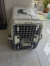 華元寵具（hoopet）寵物航空箱狗狗飛機托運箱貓咪外出貓包小型犬國航車載狗籠大型犬 國航款2號60*39*39cm 有鐵窗 曬單實拍圖
