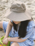 迪卡侬太阳帽夏折叠透气遮脸户外出游大沿防晒帽-4084637 晒单实拍图