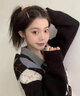 佐蘭伊 ZORAINEY【情人節(jié)禮物】2025年新款瑪瑙耳釘女民族風(fēng)銀針氣質(zhì)型耳飾 紅瑪瑙_金色耳釘 曬單實拍圖