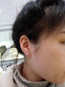 蔓笙999足銀如意結耳釘女養耳洞耳環(huán)2025新款螺絲擰設計感耳骨釘耳飾 大號如意耳釘【999足銀】一對 曬單實(shí)拍圖