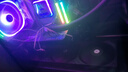雅浚（ProArtist）360水冷CPU散熱器 雅俊UA360/240一體式臺式電腦主機CPU水冷ARGB風扇無限鏡冷頭 intel/amd多平臺 UA360黑色.方形無限鏡冷頭.Argb.三年質(zhì)保 曬單實拍圖