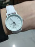 手表女學(xué)生高中生韓版簡(jiǎn)約氣質(zhì)ins風(fēng)初中少女小清新仿古森系電子表 白色 禮盒包裝 曬單實(shí)拍圖