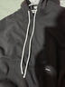 BODYDREAM加絨連帽衛衣男秋冬套頭上衣情侶裝帽衫/休閑褲運動(dòng)套裝 深灰色衛衣 （常規版） 2XL 曬單實(shí)拍圖