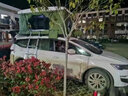 睿鷹車頂帳篷房全自動車載自駕游戶外汽車越野SUV折疊硬殼旅行床露營 中號黑色殼+軍綠色帳篷 曬單實(shí)拍圖