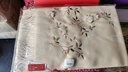 天絲巾畫(huà)羊毛披肩國風(fēng)刺繡圍巾女秋冬款兩用冬天保暖圍脖空調房辦公室披風(fēng) 羅蔓米色 曬單實(shí)拍圖