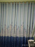 伊帘坊 窗帘地中海城堡窗帘成品定制卧室客厅隔热窗帘遮光遮阳加厚布料 天蓝(遮光85%) 3.0米宽*2.7米高打孔式可改高度 实拍图