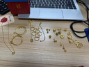 六福珠寶足金萬福金安黃金戒指男戒活口戒 計(jì)價 GDGTBR0015 9.59克(含工費(fèi)315元) 曬單實(shí)拍圖