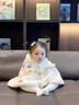 優(yōu)奇嬰兒披風(fēng)斗篷秋冬季寶寶外出擋風(fēng)外套嬰幼兒防風(fēng)保暖小孩披肩兒童 愛(ài)心毛絨斗篷 80 推薦1-3歲 曬單實(shí)拍圖