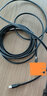 洛克康 USB3.0 A/MICROB 兼容 大華 大恒 海康 Basler 工業(yè)相機(jī) 動(dòng)態(tài)拖鏈線 黑色拖鏈  USB3.0 A/Micro B 5米 曬單實(shí)拍圖