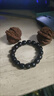 黑檀木手串男女款藏式桶珠老型單圈素珠款高密拋光文玩盤(pán)玩串手捻 黑檀木老型 12mm 曬單實(shí)拍圖