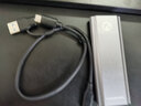 金勝維/KingSpec m.2固態(tài)硬盤盒子nvme協(xié)議適用typec外接讀取移動(dòng)ssd轉(zhuǎn)接盒 灰色 配C TO A/C線 曬單實(shí)拍圖