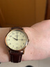 聚利時(shí)（Julius） 手表女學(xué)生簡(jiǎn)約復古風(fēng)初中高中生氣質(zhì)休閑皮帶款韓版時(shí)尚日歷女士石英表 咖啡色-女款 曬單實(shí)拍圖