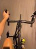 迪卡儂（DECATHLON）RC500 V1 V2競速訓練公路自行車(chē)鋁碳復合長(cháng)途碟剎OVB1 曜石黑 XL  - 188-200cm 曬單實(shí)拍圖