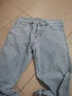 JEEP SPIRIT新款淺色牛仔褲男寬松直筒闊腿秋季新款男褲休閑春秋款長(cháng)褲子男裝 602淺藍色 32 曬單實(shí)拍圖
