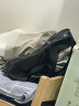 朗斐双肩包男士背包休闲大容量旅行电脑包韩版高中学生书包潮流皮包 限量抢|黑色 实拍图