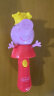 哈哈球小猪佩奇儿童户外玩具飞盘飞碟竹蜻蜓旋转发光陀螺亲子二合一 实拍图