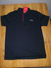 李寧 短袖POLO衫T恤男裝夏季休閑透氣運動(dòng)半袖上衣 黑色-2 M 曬單實(shí)拍圖