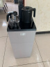 海尔（Haier）【旗舰新品】智能茶吧机家用冷热两用多功能全自动立式饮水机下置水桶自动上水泡茶机台式可调温茶 【YRQ02D 典雅灰】 温热型 实拍图