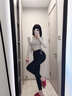 ACKDCS靈感褲瑜伽褲女秋季外穿緊身跑步普拉提運動長褲高腰提臀健身服褲 曬單實拍圖