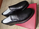 富貴鳥(niǎo)（FUGUINIAO）商務(wù)休閑皮鞋男士真皮軟皮軟底鞋子男圓頭舒適中老年爸爸鞋一腳蹬 FG0111黑色 41 曬單實(shí)拍圖