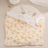 棉加加（Cotton++）嬰兒被子豆豆毯純棉紗布幼兒園兒童空調(diào)被春秋夏涼被蓋毯四季通用 胖熊【A類(lèi)】安撫豆豆+純棉紗雙面 110*100cm【0-6歲】 曬單實(shí)拍圖