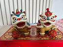 泰禧閣《獅舞吉祥》客廳桌面銅獅子擺件 家居裝飾工藝品 獅舞吉祥 曬單實(shí)拍圖