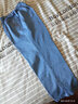 友家坊媽媽牛仔褲女九分褲春秋松緊高腰直筒女褲子寬松女老年九分牛仔褲 228淺藍色（九分） 3XL （適合體重126-136斤） 曬單實(shí)拍圖