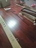 帝諾居 番龍眼實(shí)木地板 小菠蘿格圓盤(pán)豆白蠟?zāi)炯t橡木紋家用臥室原木地板 圓盤(pán)豆色紅色910X120X17 平米 曬單實(shí)拍圖