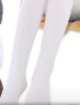 芭比女童连裤袜春秋款儿童打底裤女孩加绒宝宝袜子连体袜裤袜 DW0121A白色 薄绒 L码（适合130-145cm） 实拍图