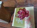 琉璃香爐蓮花香插擺件家用室內(nèi)檀香爐點香托禪意線香座茶桌裝飾品 紅色（100%琉璃材質(zhì)） 曬單實拍圖