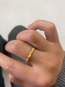 周生生竹子竹節黃金戒指足金文古法黃金節節高男女款 92241R定價(jià) 11圈 曬單實(shí)拍圖
