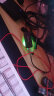 漫步者（EDIFIER）HECATE GM360声卡版 入耳式双动圈四核游戏耳机 电脑手机耳麦 7.1声道外置声卡 黑红色 实拍图