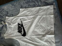耐克（NIKE）背心男士夏季運動(dòng)服無(wú)袖T恤SPORTSWEAR跑步訓練健身透氣運動(dòng)服 AR4992-101學(xué)院白/純棉 XL 建議體重150-180斤 曬單實(shí)拍圖