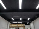 真有材 LED长条灯办公室工业长方形工程平板吊线灯商场超市店铺健身房灯 黑框白光1.2米*7厘米-36瓦 实拍图