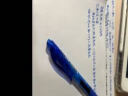 派通（Pentel）0.5mm按动中性笔 速干水笔办公财务针管签字笔 BLN105 蓝色 实拍图