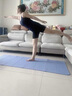 途斯八折疊瑜伽墊防滑減震平衡靜音加厚家用地墊運動(dòng)午休便攜式健身墊 八折疊抗菌墊丁香紫-（兩件套） 收藏加購發(fā)優(yōu)先順豐 183cm*68cm*8mm 曬單實(shí)拍圖