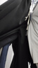 雅鹿華夫格褲子男春秋季潮流男裝男褲男士寬松束腳休閑褲潮牌厚款長(cháng)褲 黑色【春秋款-束腳款】 4XL (建議體重170-190斤) 曬單實(shí)拍圖