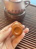 古悅堂宜興原礦紫砂杯全手工功夫茶具中式品茗杯子降坡泥  玉堂春40ml1只 曬單實(shí)拍圖