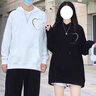 AEMAPE很仙的情侶裝春秋款2024新款潮牌高級(jí)加絨連帽roora情侶衛(wèi)衣外套 [加絨]男白+女白 兩件裝連帽衛(wèi) 男2XL+女XL 曬單實(shí)拍圖
