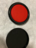 晨光(M&G)文具φ70mm圆形塑壳财务秒干印台印泥 办公用品 红色单个装AYZ97523 实拍图