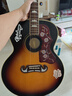 epiphone民謠木吉他大師全單Masterbilt J-200 AVS 復古日落色電箱易普鋒 曬單實拍圖