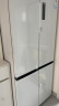 TCL 超薄零嵌系列520L十字四开门超薄嵌入式大容量家用白色电冰箱一级变频底部散热双循环R520T9-UQ 实拍图