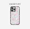CASETIFY 愛心小兔手機(jī)殼 適用于iPhone 16 Pro  透明黑框 曬單實(shí)拍圖