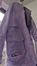 波司登（BOSIDENG）冬季極寒羽絨服兒童短款連帽加厚新國標90絨商場(chǎng)同款外套 極地星空紫9BF7 160 /80 體重約72-90斤 曬單實(shí)拍圖