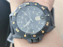 雷美諾時(shí)（luminox）碳纖大師黑金限量款 自動(dòng)機(jī)械表 瑞士表夜光潛水表 XS.3865.GOLD 曬單實(shí)拍圖