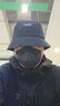 KOLON SPORT/可隆漁夫帽 男女同款戶外GORE-TEX BUCKET戈爾提花運(yùn)動帽子 LUCA4MT004-BK 黑色 56 曬單實拍圖