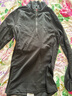 icebreaker曹恩齊同款 美麗諾羊毛300Merino15.5微米半拉鏈內層滑雪功能內衣 001/黑色-BA56Q9 S 曬單實(shí)拍圖